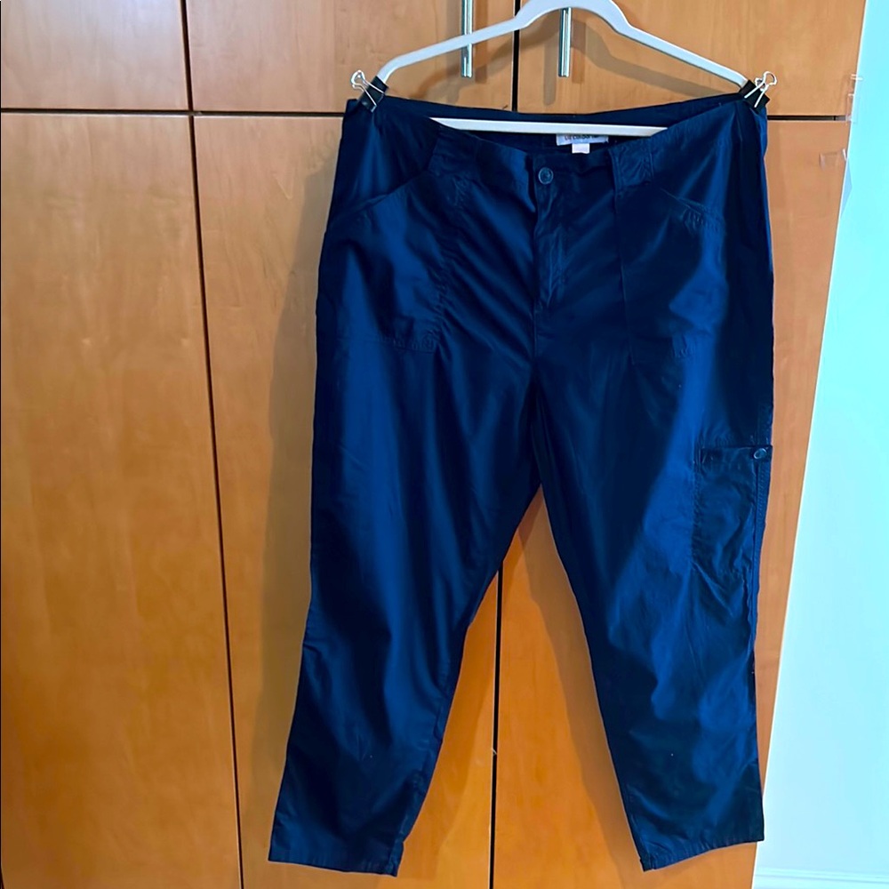 Liz Claiborne Blue Cargo Pants